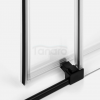 NEW TRENDY Drzwi wnękowe Prime Black 100x200, pojedyncze D-0316A/D-0317A 